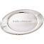 silver food plate silver plating plate das Tablett charger plate for hotel restaurant party gift