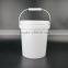 Plastic Pail for Latex, Small Bucket Plastic, Paint Bucket With Plastic Handle