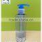 5oz transparent Cylindrical Sample Bottle with Dispensing pump