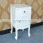 Factory price beautiful cheap white nightstand