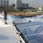 Clear ETFE coated film tensile fabric architecture canopy in Hannove