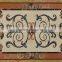 Villa lobby arear flooring decoration natural square marble floor parquet