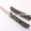 OEM TC4 Titanium alloy D2 Steel Rescue Knife 58-60HRC