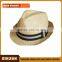 DISCOUNT PANAMA FEDORA STRAW HAT
