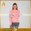 woman sportswear apparel clothing custom round neckline gym hoodies