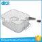 Black Nylon Handle Copper&Nickel Plated Mcdonald Fry Basket Deep Fryer Basket