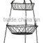 3-Tier Round Iron Hanging Basket