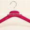 Wholesale custom pink velvet hangers wholesale
