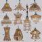 rope hanging pendant light stairs edison pendant light in various shape for home decor/Gallary/coffee bar/shopping mall