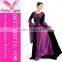 Purple long gown riding hood Cheap Princess Costumes for women