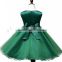 2016 Spring Design Baby Girl Dress In Green Color Princess Girl Baby Girl Dress In Green Color