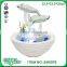 LED glass tabletop water fountains