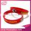 Top quality two color scented silicone cheap wristbands for NBA