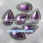 20*30MM Wholesale Teardrop Rhinestone Beads Resin crystal Flat Back Beads Without hole