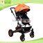 Custom made 3 in 1 travel system baby stroller china with canopy