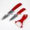 CK-6036 Professional Design 2 PCS With Peeling Ceramic Kitchen Tools Set Kitchen Knives Set