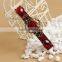 MYLOVE red crystal barrette rose hair clip for girls