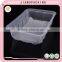 Plastic Clear or Semi-transparent Blister Food Tray Container