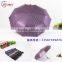 auto open andd close folding umbrella with blacked coatedd fabric sun protect UV resist made by chinese umbrella manufacturer