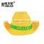 wholesale cowboy hats with custom cheap fedora hat for promotion