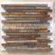 most popular europe product rusty stone mosaic interior decoration