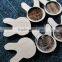 8mm Setting Size Vintage Style Natual Log Wood Bezel Rabbit Ears Round Pendant Setting DIY Findings Supplies 1411147