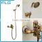 Bathroom Fittings Antique Top Spouted Shower Set
