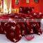 High quality fashion bedding design print bedding set, quilt