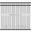 Hot Sale Fashion Style Powder Coated Black Rod Iron Fence