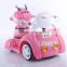 Cartoon bee design kids electric toy car wheels wholesale mini toy car for kids