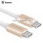 QUALITY Baseus Gather Series Type-C to Type-C Both Side 3A USB Data Cable For Macbook/Letv/Xiaomi 4C