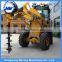 Low Price Tractor Mounted Hydraulic Post Hole Digger