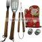 promotional 7pcs/set BBQ tools apron set