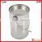 transparent pvc clear body tin box