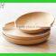 Custom Wood Plate Round Wooden Serving Tray Round Wood Service Trays