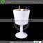 Cup shape round led lighted beer container for drink