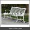 Arlau China Sitting Chair,Community Furniture ,Cast Iron Bench Frame
