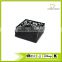 Black Metal Punched Desktop Stationery Sundry Storage Basket