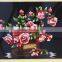 Embroidery flower paintings from Vietnam, rose wall paintings, handmade in Vietnam