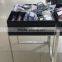 6 Grid Black acrylic socks storage box