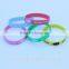 adult size debossed inkflled ladies cancer awareness bands