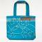 Cute shoulder shopping bags with mustache Foldable shopping tote bags Recycle market bags