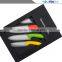 2015 New Design 4 Piece Kitchen Ceramic Knife Sets With Cutting Board