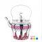 Arab style 1.0l Gold tea pot with stainer Stainless Steel Decorative Tea Kettles