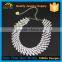 Luxurious Crystal Rhinestone Choker Shiny Wrap Diamante Chocker Necklaces For Party Ladies