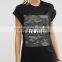 Cheap Price Wholesale High Quality Fashion Women Fitness Clothing Custom Logo Printed T Shirt