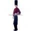 OEM Stander Collar White / Black Unisex Classic Chef Coat