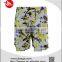 Good quality men printed polyester peach swimwear beach wear
