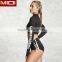 2017 New design wholesale fitness clothing with print design custom long sleeve tshirt