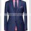 blue suit casual suit made to measure wool fabric customized men MTM bespoke suit